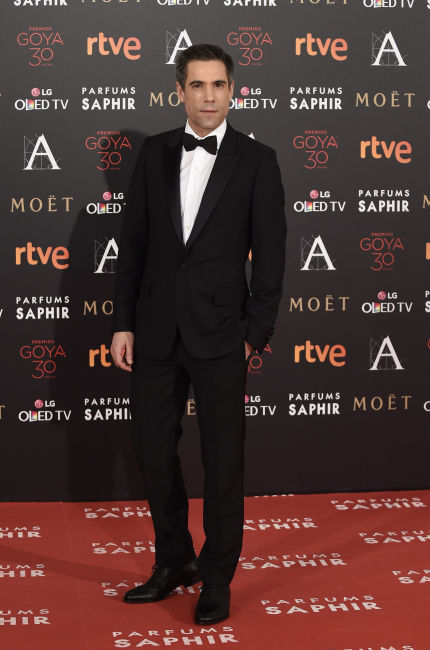 El esmoquin en los Premios Goya 2016